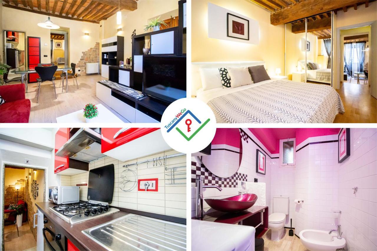 לוקה Antica Piazza Apartment By Tuscanywego מראה חיצוני תמונה